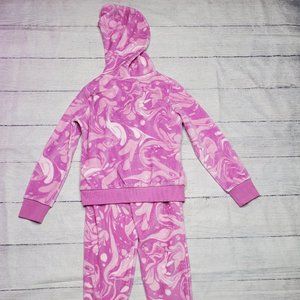 Juicy Couture Girls Velour Track Suit Size 5